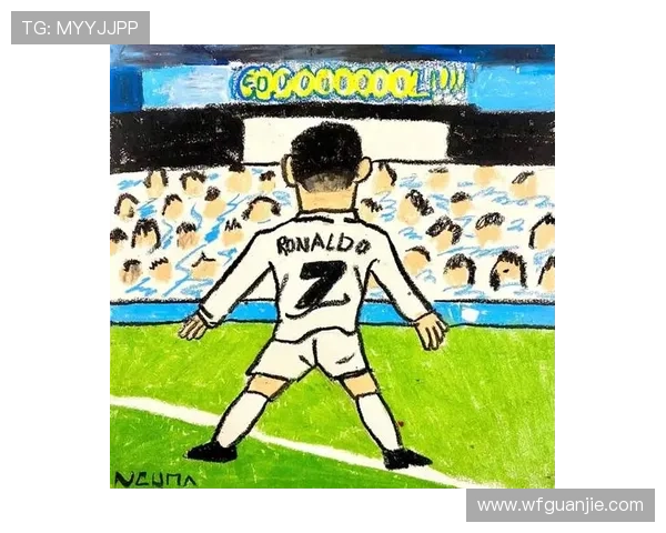 足球巨星C罗的漫画形象展现了他的激情与风采，带你领略不一样的足球魅力